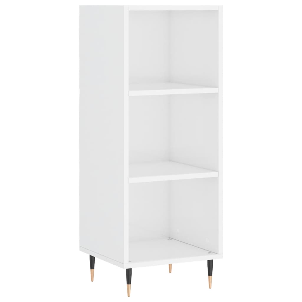 vidaXL Dressoir 34,5x32,5x90 cm bewerkt hout wit