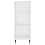 vidaXL Dressoir 34,5x32,5x90 cm bewerkt hout wit