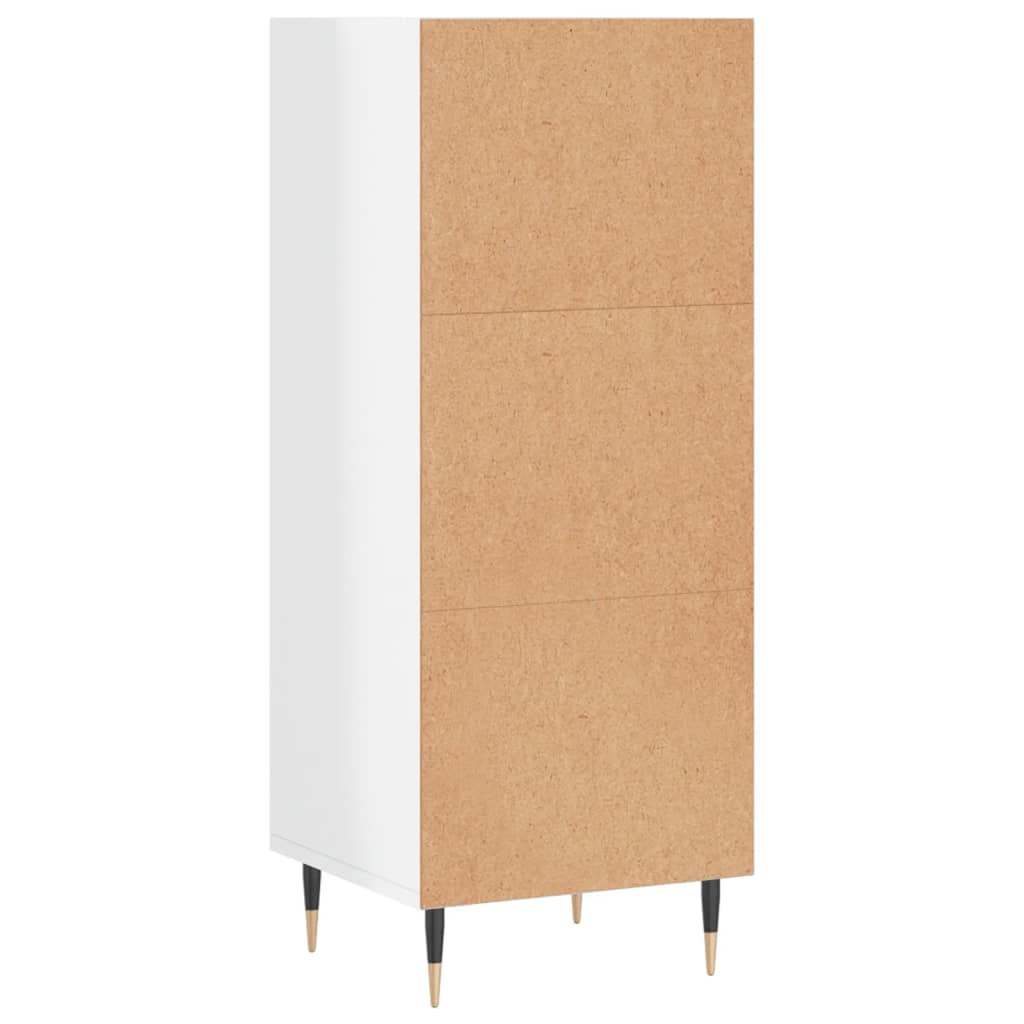 vidaXL Dressoir 34,5x32,5x90 cm bewerkt hout wit