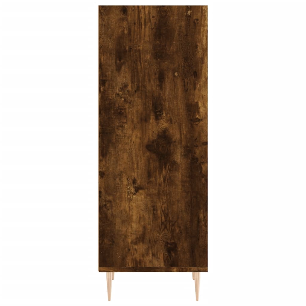vidaXL Dressoir 34,5x32,5x90 cm bewerkt hout zwart