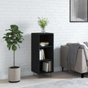 vidaXL Dressoir 34,5x32,5x90 cm bewerkt hout wit