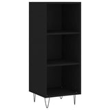 vidaXL Dressoir 34,5x32,5x90 cm bewerkt hout wit