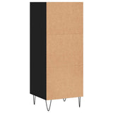 vidaXL Dressoir 34,5x32,5x90 cm bewerkt hout wit