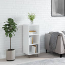 vidaXL Dressoir 34,5x32,5x90 cm bewerkt hout wit
