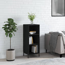 vidaXL Dressoir 34,5x32,5x90 cm bewerkt hout wit