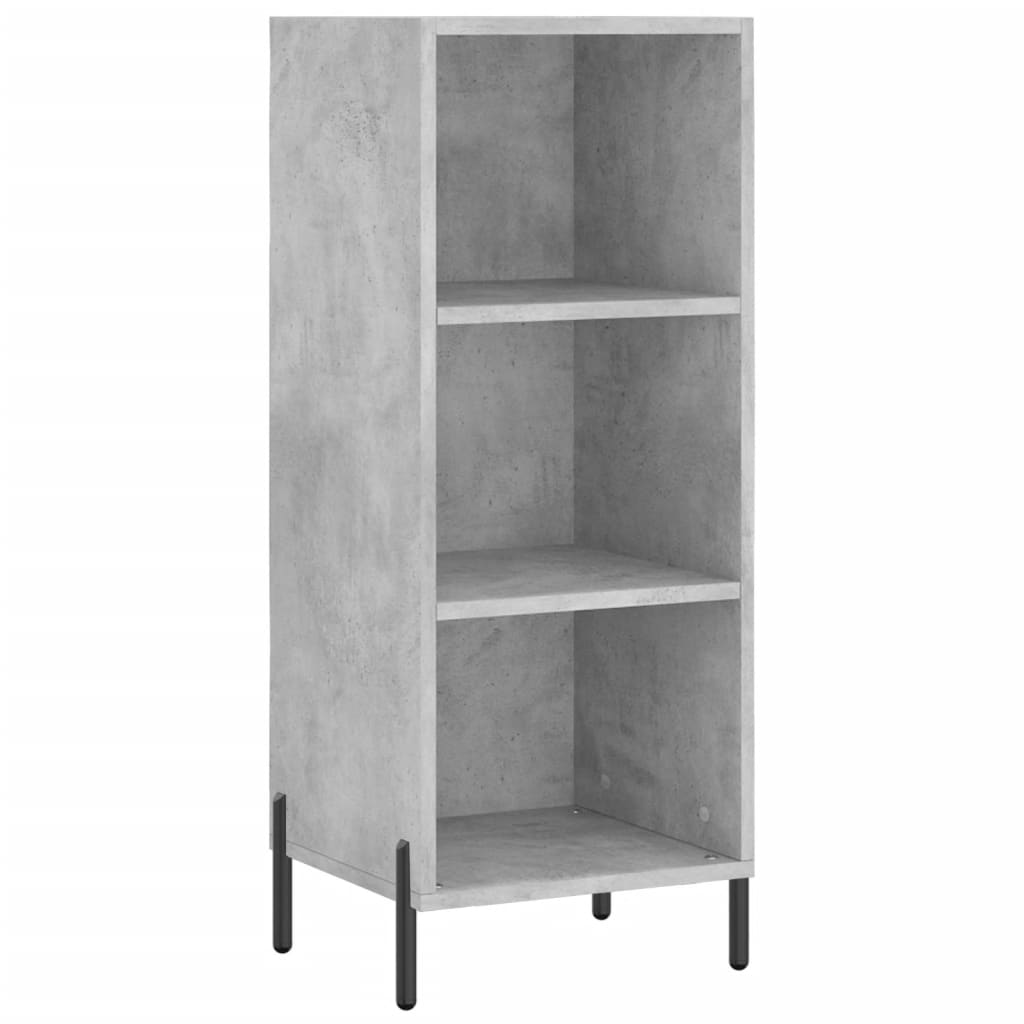 vidaXL Dressoir 34,5x32,5x90 cm bewerkt hout wit