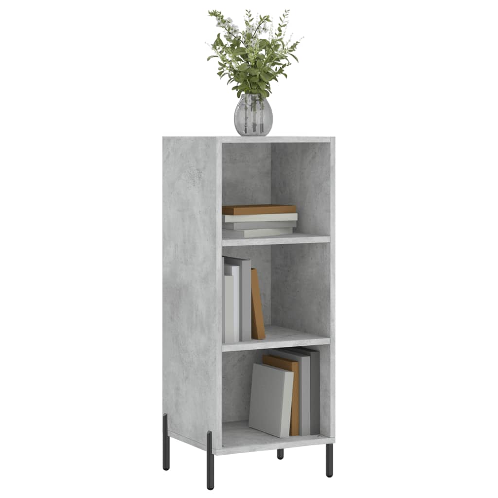 vidaXL Dressoir 34,5x32,5x90 cm bewerkt hout wit
