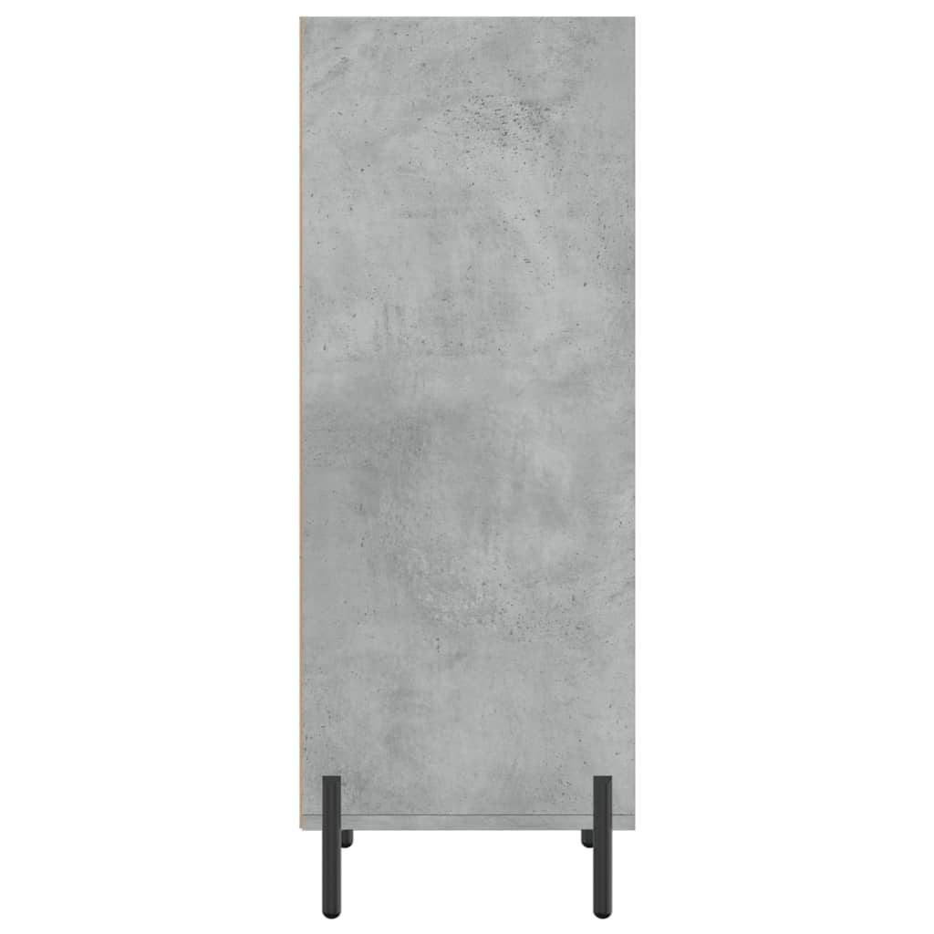 vidaXL Dressoir 34,5x32,5x90 cm bewerkt hout wit