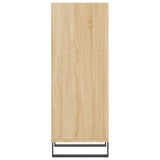 vidaXL Dressoir 34,5x32,5x90 cm bewerkt hout wit