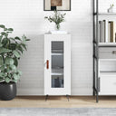 vidaXL Sideboard 34.5x34x90 cm engineered wood white