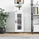vidaXL Sideboard 34.5x34x90 cm engineered wood white