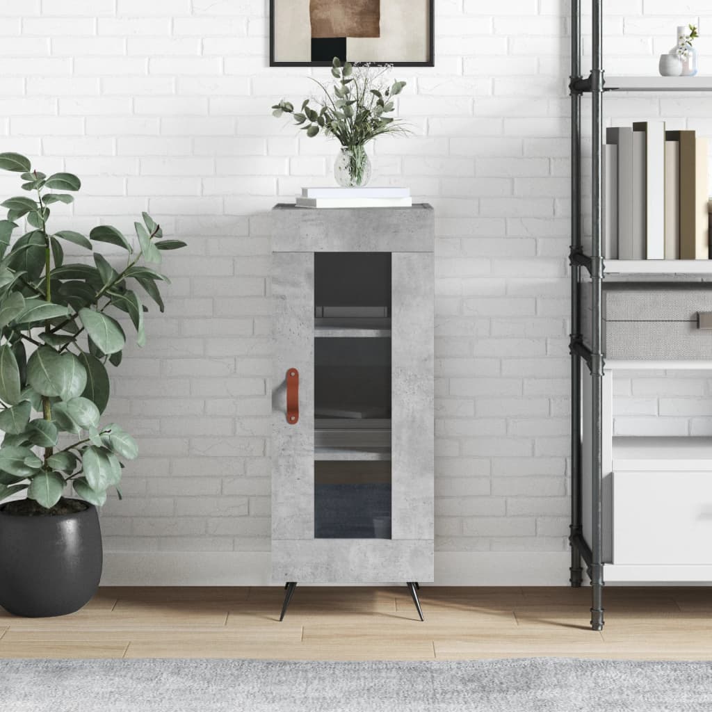 vidaXL Sideboard 34.5x34x90 cm engineered wood white
