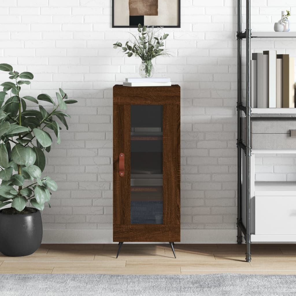 vidaXL Sideboard 34.5x34x90 cm engineered wood white