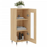 vidaXL Dressoir 34,5x34x90 cm bewerkt hout wit