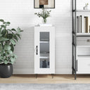 vidaXL Sideboard 34.5x34x90 cm engineered wood white