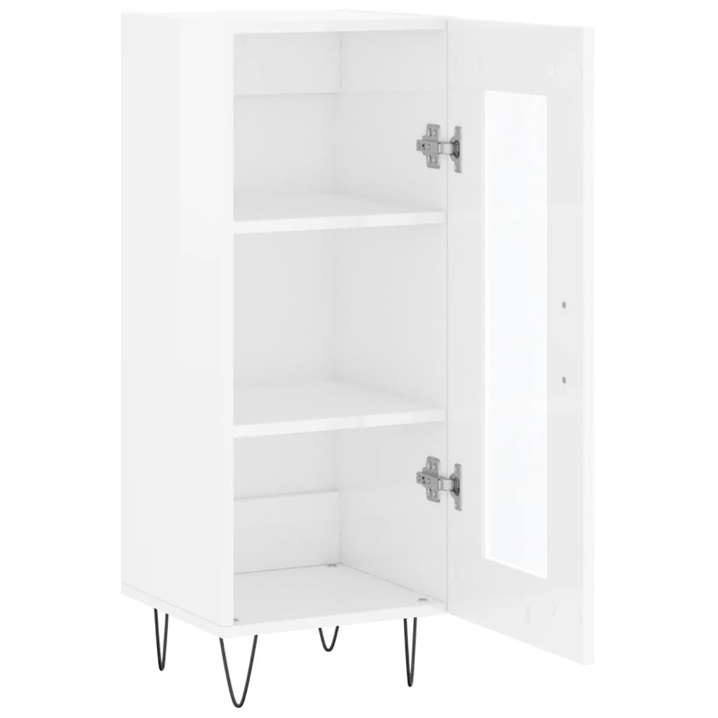 vidaXL Sideboard 34.5x34x90 cm engineered wood white