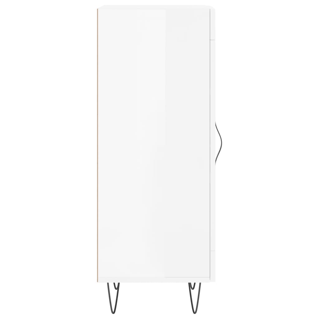 vidaXL Sideboard 34.5x34x90 cm engineered wood white