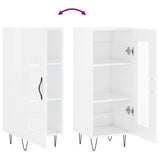 vidaXL Sideboard 34.5x34x90 cm engineered wood white