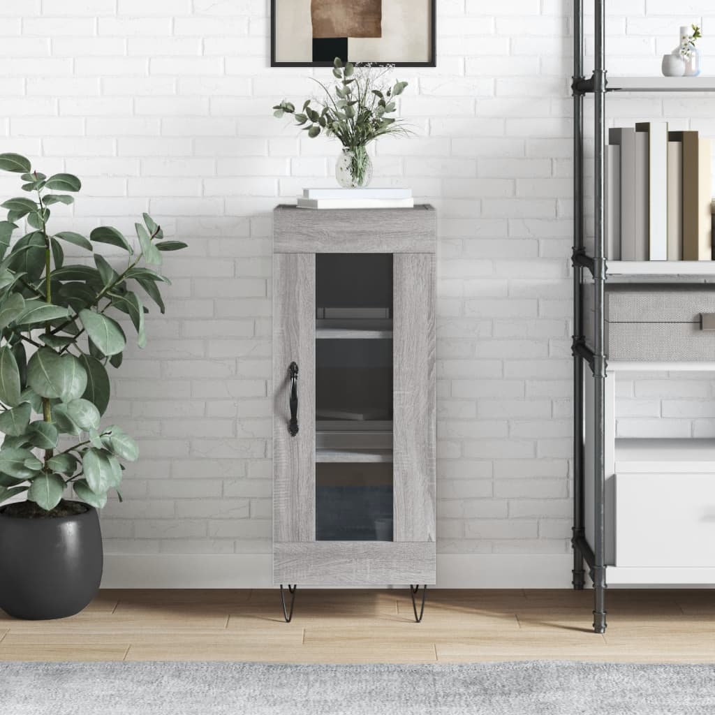 vidaXL Sideboard 34.5x34x90 cm engineered wood white