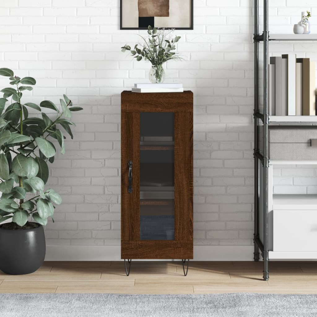 vidaXL Sideboard 34.5x34x90 cm engineered wood white