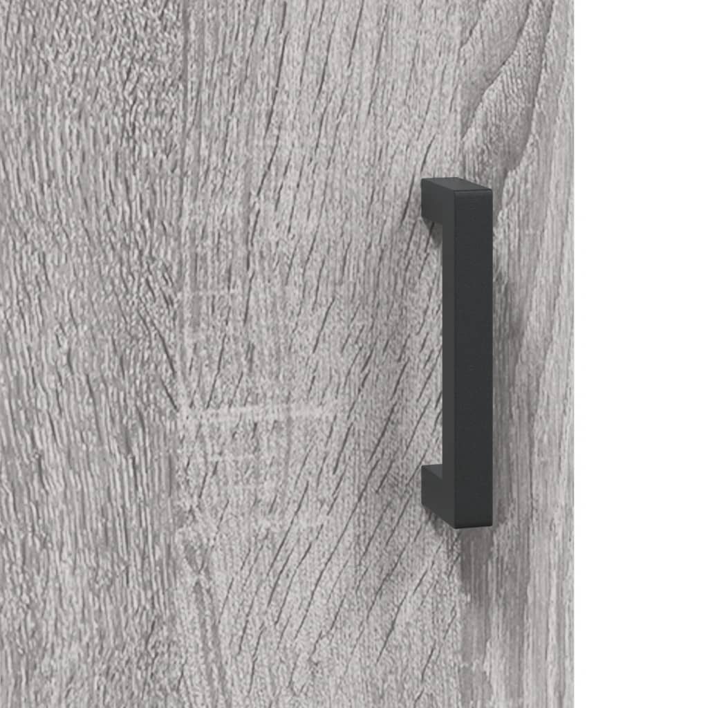 vidaXL Dressoir 34,5x34x90 cm bewerkt hout wit