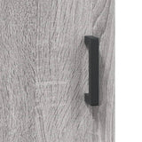 vidaXL Dressoir 34,5x34x90 cm bewerkt hout wit