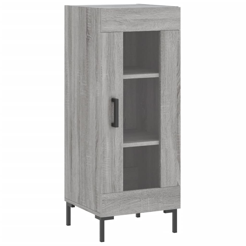 vidaXL Dressoir 34,5x34x90 cm bewerkt hout wit