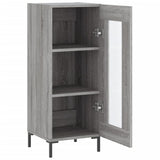 vidaXL Dressoir 34,5x34x90 cm bewerkt hout wit