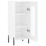 vidaXL Dressoir 34,5x34x90 cm bewerkt hout wit