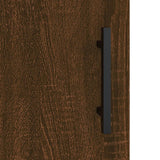vidaXL Dressoir 34,5x34x90 cm bewerkt hout wit