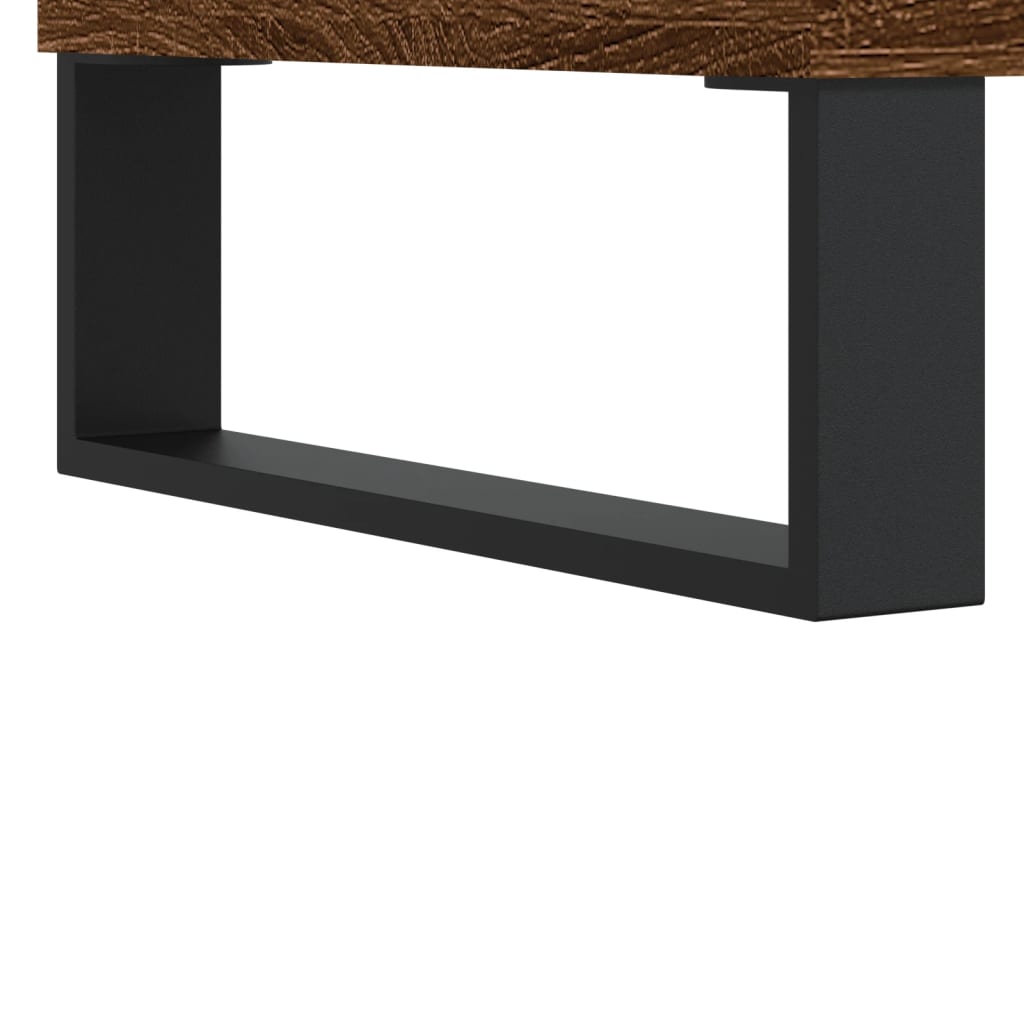 vidaXL Dressoir 34,5x34x90 cm bewerkt hout wit