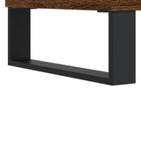 vidaXL Dressoir 34,5x34x90 cm bewerkt hout wit