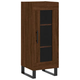 vidaXL Dressoir 34,5x34x90 cm bewerkt hout wit