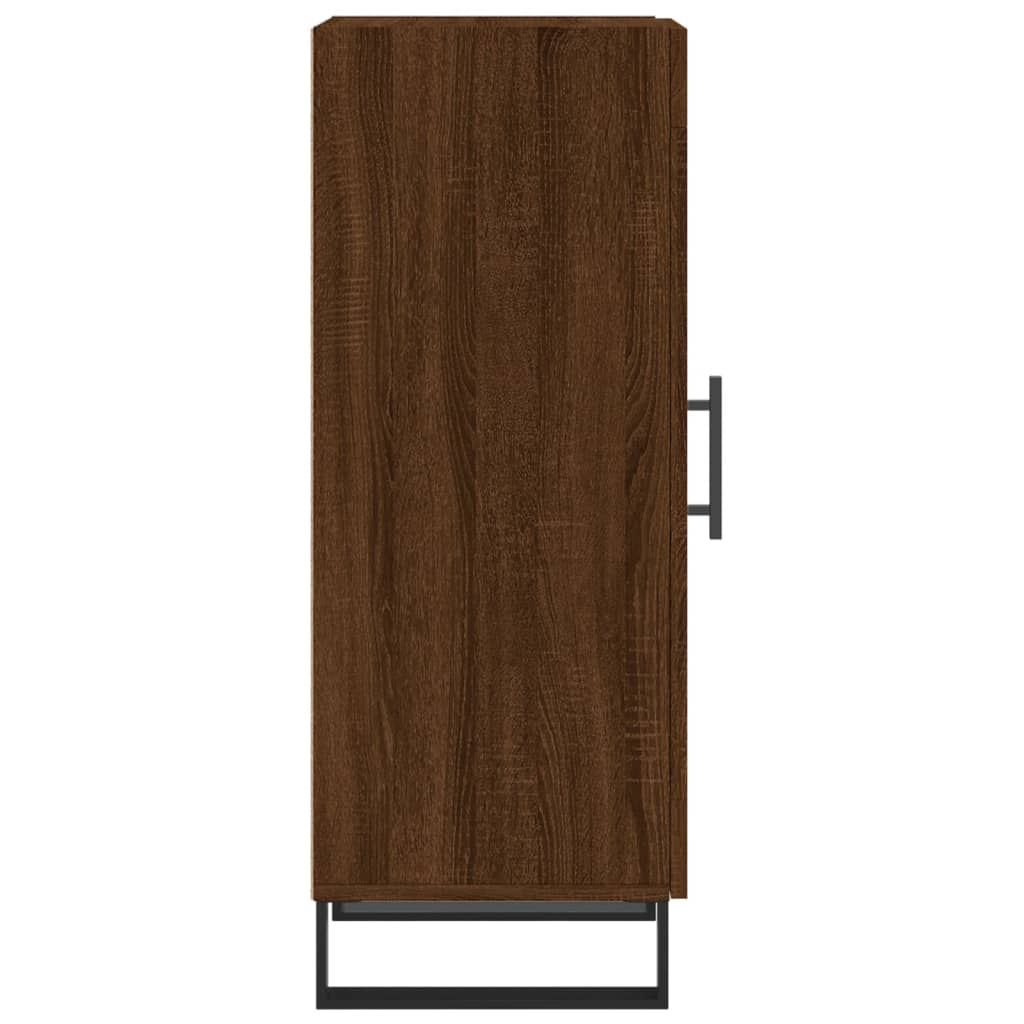 vidaXL Dressoir 34,5x34x90 cm bewerkt hout wit