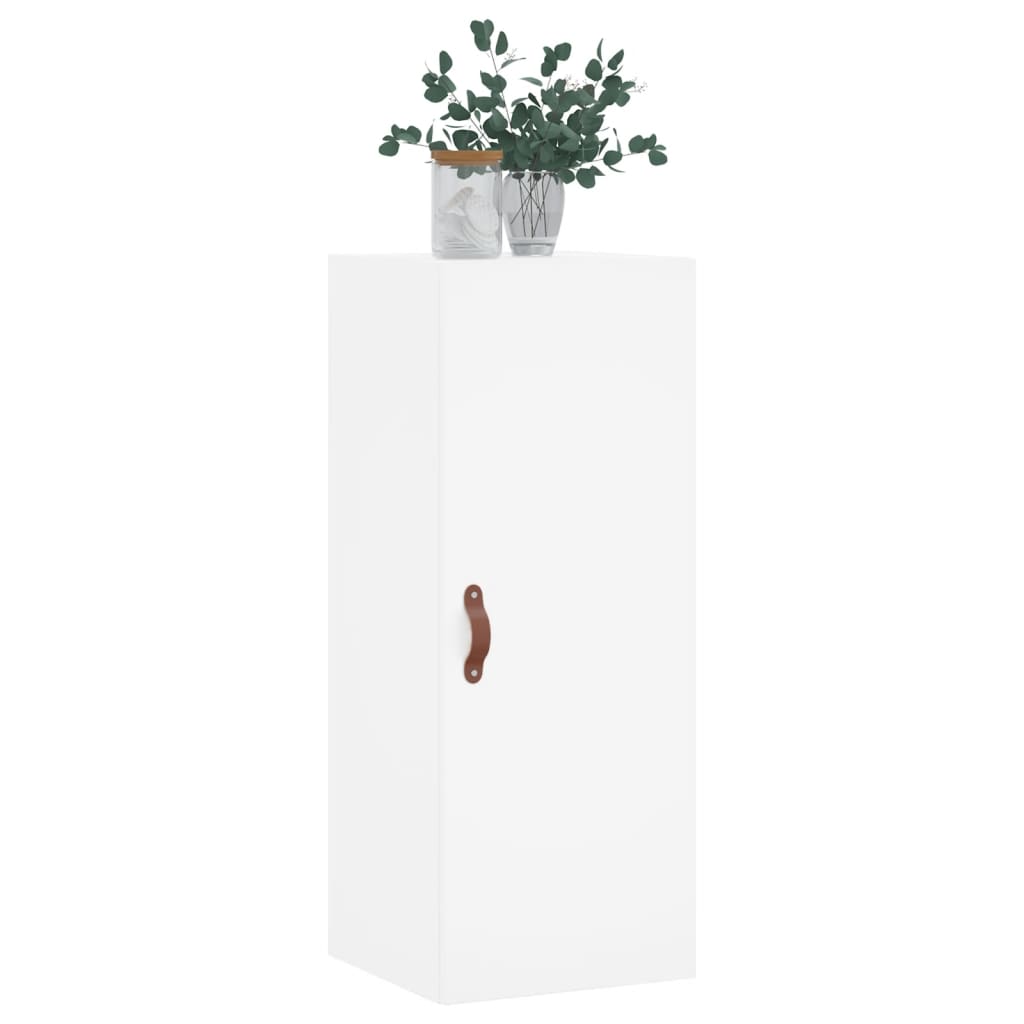 vidaXL Bovenkast 34,5x34x90 cm wit