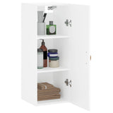 vidaXL Bovenkast 34,5x34x90 cm wit