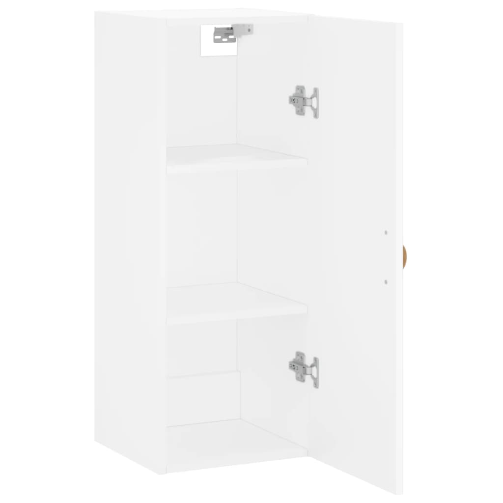 vidaXL Bovenkast 34,5x34x90 cm wit