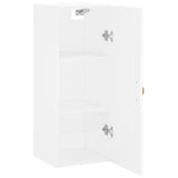 vidaXL Bovenkast 34,5x34x90 cm wit