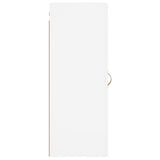 vidaXL Bovenkast 34,5x34x90 cm wit
