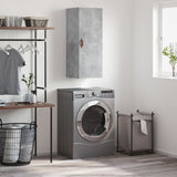 vidaXL Bovenkast 34,5x34x90 cm wit
