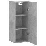 vidaXL Bovenkast 34,5x34x90 cm zwart