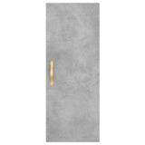 vidaXL Bovenkast 34,5x34x90 cm zwart