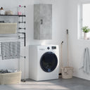 vidaXL Bovenkast 34,5x34x90 cm wit