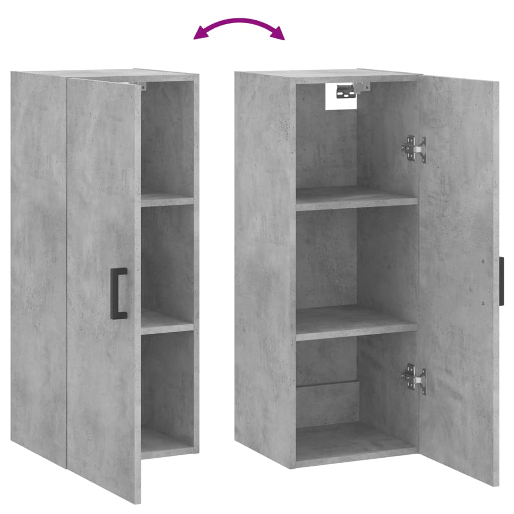 vidaXL Bovenkast 34,5x34x90 cm wit