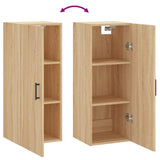 vidaXL Bovenkast 34,5x34x90 cm wit