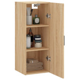 vidaXL Bovenkast 34,5x34x90 cm wit