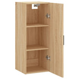 vidaXL Bovenkast 34,5x34x90 cm wit