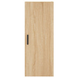 vidaXL Bovenkast 34,5x34x90 cm wit