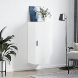 vidaXL Bovenkast 34,5x34x90 cm wit