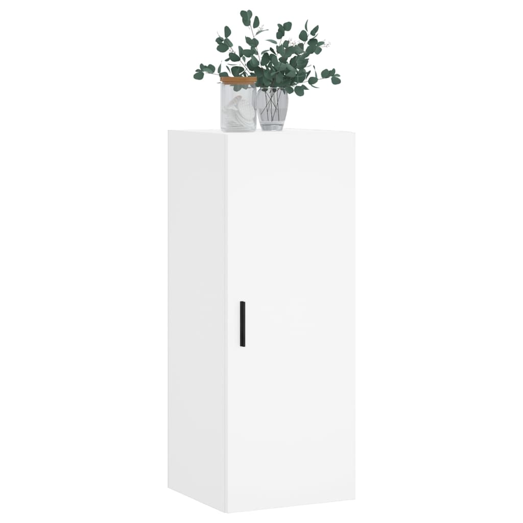 vidaXL Bovenkast 34,5x34x90 cm wit